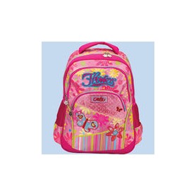 ZAINO SCHOOL BAG FLOWERS  39X29X14 CM