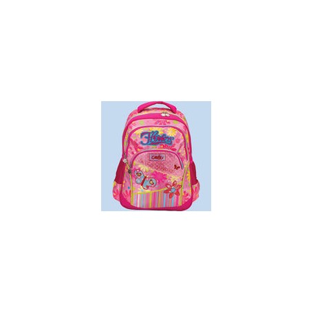 ZAINO SCHOOL BAG FLOWERS  39X29X14 CM