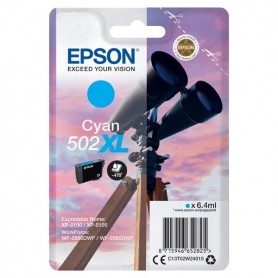 EPSON 502XL CIANO EX-XP5100/05 WF2860DWF