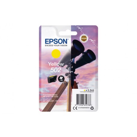 EPSON 502 GIALLO EX-XP5100/05 WF2865DWF