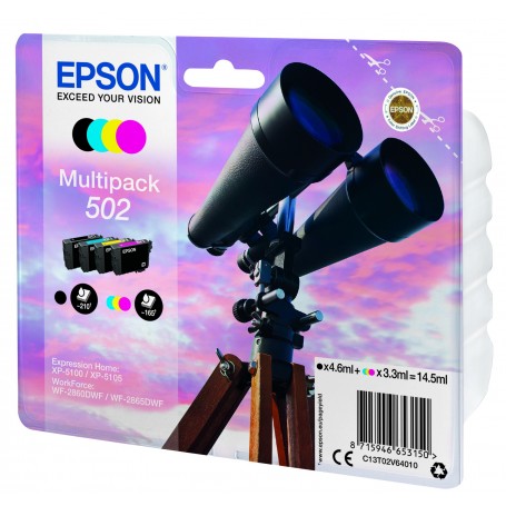 EPSON 502 KIT BK/C/M/Y EX-XP5100/05