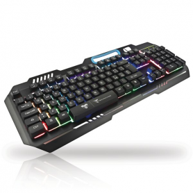 TECHMADE TASTIERA METAL GAMING USB