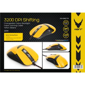 OMEGA MOUSE VARR GAMING 3200DPI GREY