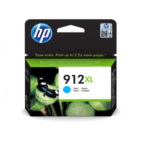 HP INK JET 912XL CIANO OJ810 8012/8015/8