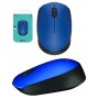 LOGITECH MOUSE M171 WIRELESS BLU