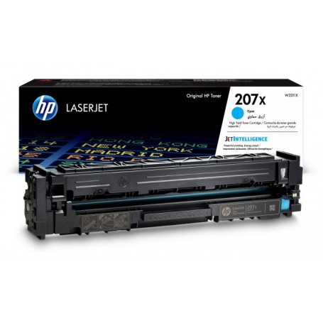 HP 207X TONER CYANO HIGH YIELD