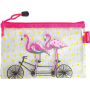 ZIPPER BAG SMALL A6 23X13CM VARI COLORI
