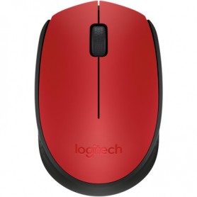 LOGITECH MOUSE M171 WIRELESS ROSSO