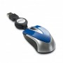 VERBATIM MOUSE MINI TRAVEL RETRACT. BLU