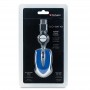 VERBATIM MOUSE MINI TRAVEL RETRACT. BLU