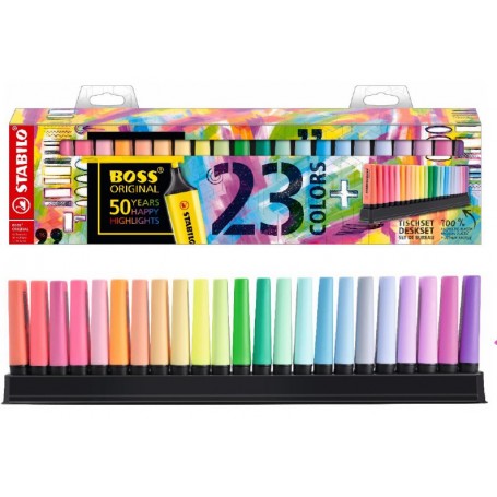 STABILO BOSS ORIGINAL 23 PZ DESKSET