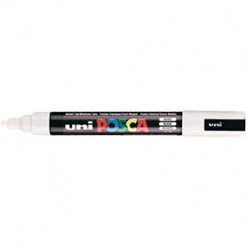 MARKER UNI POSCA PC5 6 PZ BIANCO