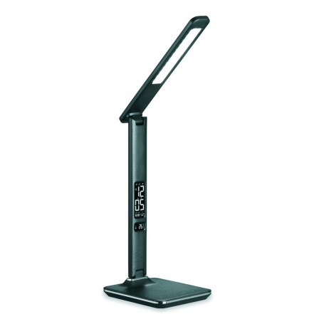 DESK LAMP 14W +LCD CON OROLOG.+TEMPERAT