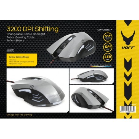 MOUSE OMEGA OM-267 GAMMING 1200/3200/DPI