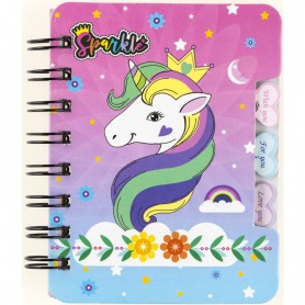 NOTE BOOK SPIRAL 120X92MM 50FF