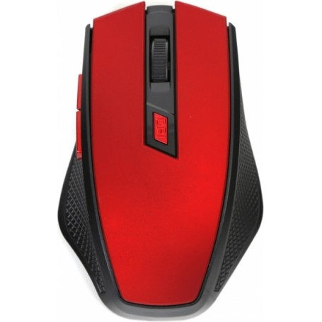 MOUSE OMEGA WIRELESS 1600DPI OM-08 ROSSO