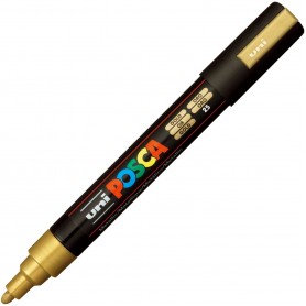 MARKER UNI POSCA PC5 6 PZ ORO