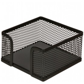 PORTA CUBO IRON MESH 9.5X9.5CM BLACK