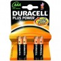 DURACELL PLUS  MINISTILO BLISTER 4 PZ