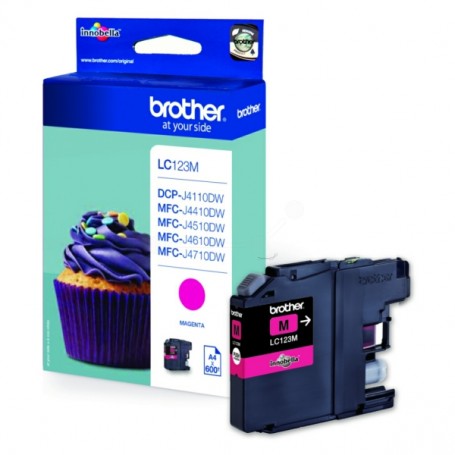 BROTHER LC123MG MFC J4510DW (600PG)1PZ