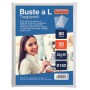 BUSTA A "L" 80 22X30 LUCIDA CF.50 PZ