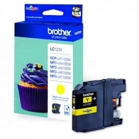 BROTHER LC123Y MFC J4510DW (600PG)1PZ