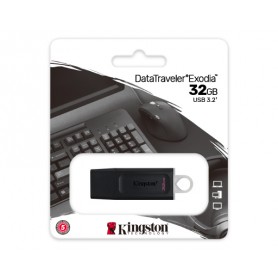 KINGSTON PENDRIVE 32GB USB 3.2 NERO