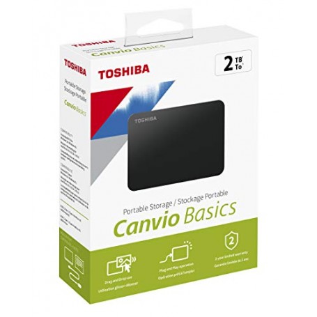 TOSHIBA HARDDISK ESTERNO 2.5" 2TB 3.0