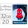 PENDRIVE TECH ONE TECH SPIDER MAN 32GB