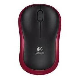 LOGITECH MOUSE M185 WIRELESS RED