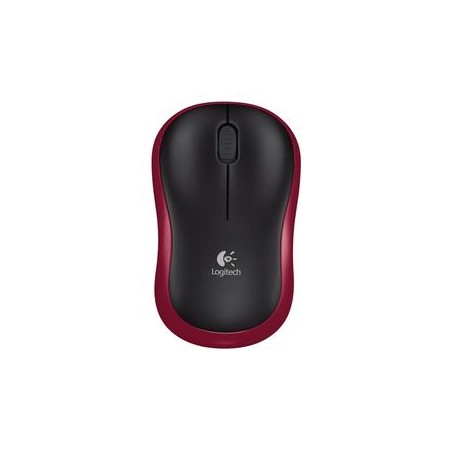 LOGITECH MOUSE M185 WIRELESS RED