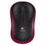 LOGITECH MOUSE M185 WIRELESS RED