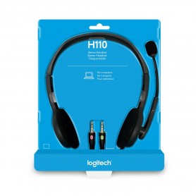 LOGITECH CUFFIE CON MICROFONO H110