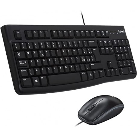 LOGITECH MK120 COMBO TASTIERA E MOUSE